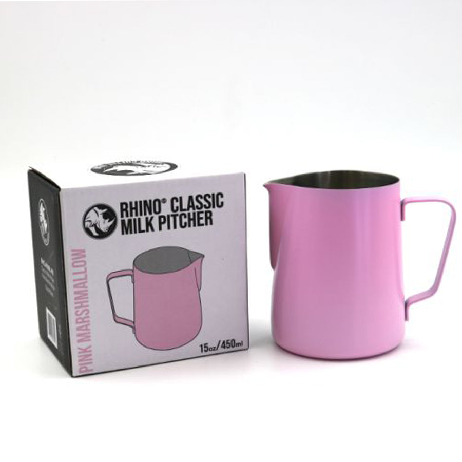 Rhino Classic Milk Pitcher Pink Marshmallow 450ml