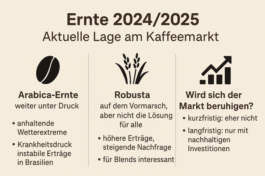 Kaffeemarkt 2025: Was du jetzt über Preise, Ernten und Qualität wissen solltest