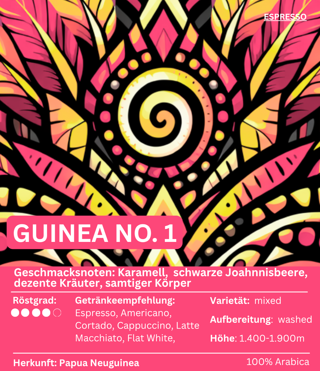 Guinea No. 1 - LIMITED EDITION