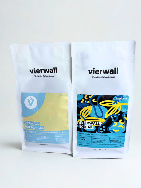 Kaffee Bundle wenig Koffein – Decaf & Halfcaf (0,5)