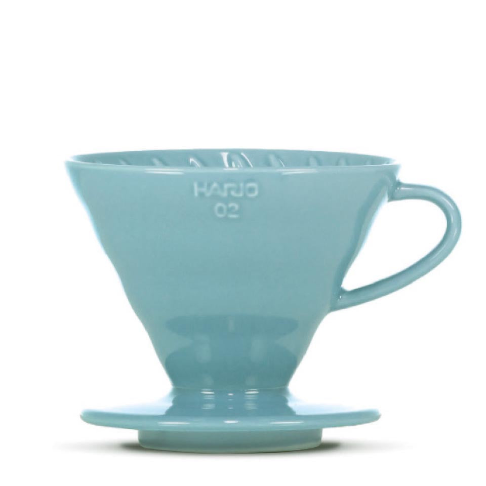 Hairo V60 Coffee Dripper Ceramic blue 02