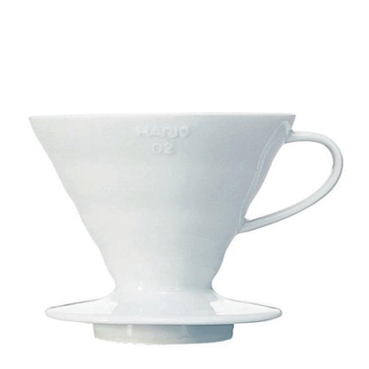 Hairo V60 Coffee Dripper Ceramic white 02